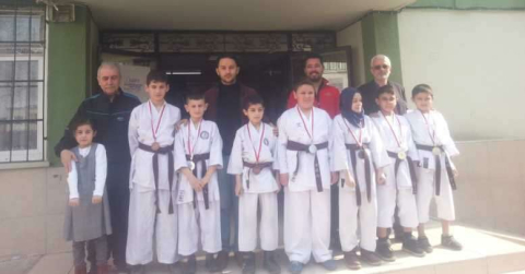 Karatede Hatice Salih Rüzgarı Esti