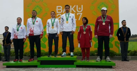 Atıcılar Bakü’den Altın Çıkardı