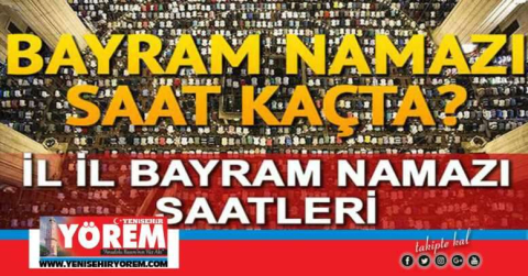 Bursa'da Kurban Bayramı namazı saat kaçta kılınacak? 