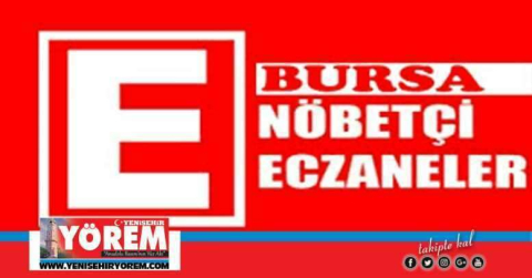 Bursa Nöbetçi Eczane  ve Adresleri ( 06.09.2017)