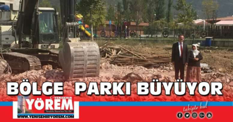 Gemlik Bölge Parkı Büyüyor