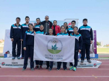 Atletizmde Osmangazi fırtınası