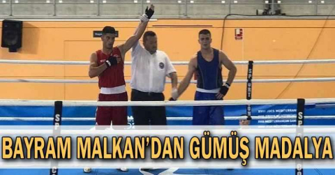 Bayram Malkan’dan gümüş madalya