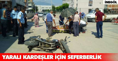 Yaralı kardeşler için seferberlik