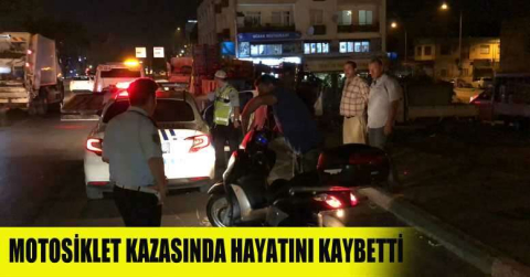 Bursa'da motosiklet kazası: 1 ölü