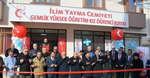 Gemlik'e kız öğrenci yurdu