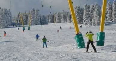 Uludağ'da bir metre kar...