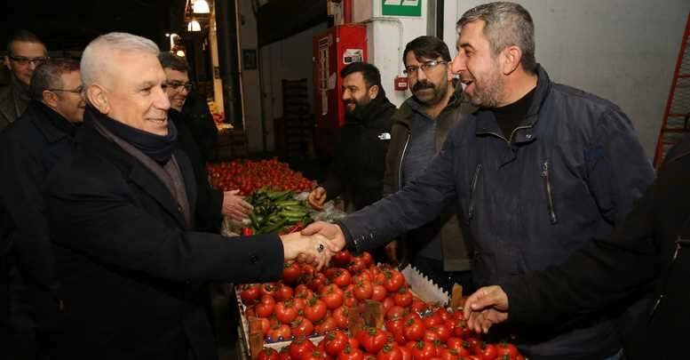 Bozbey'den Kent Hali'ne ziyaret