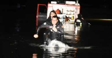 Bursa'da otomobil Babasultan barajına düştü: 2 ölü, 3 yaralı 