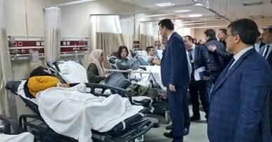 Milletvekili Esgin, Uludağ’daki kazada yaralananları ziyaret etti