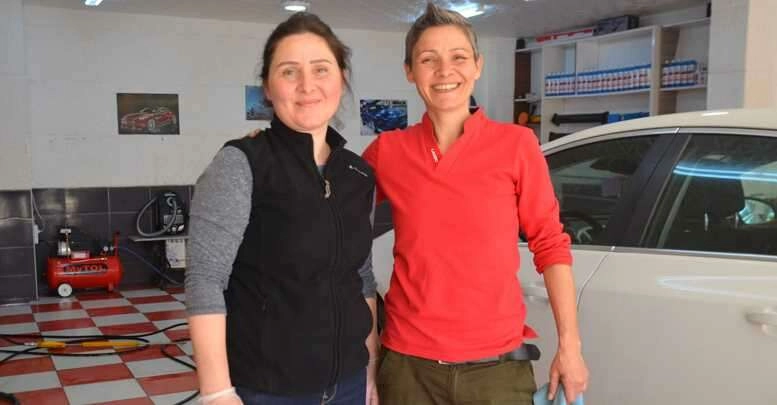 Kadın kuaförü değil oto kuaförü 