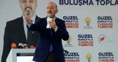 Soylu: “Amerika da, Avrupa da söylüyor, PYD'yi destekliyor”