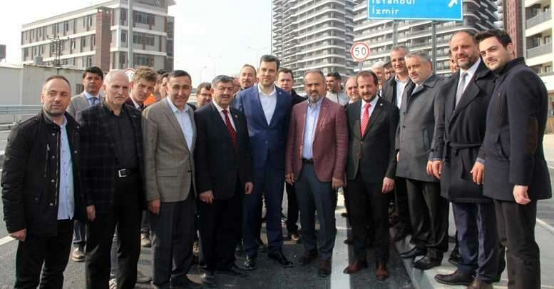 Panayır Köprülü Kavşağı trafiğe açıldı