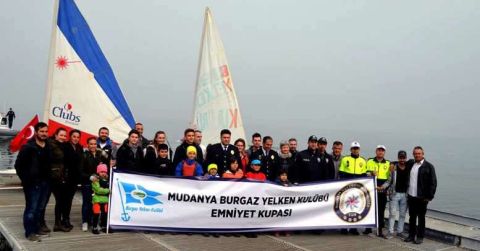 Yelkenler emniyet teşkilatı için açıldı