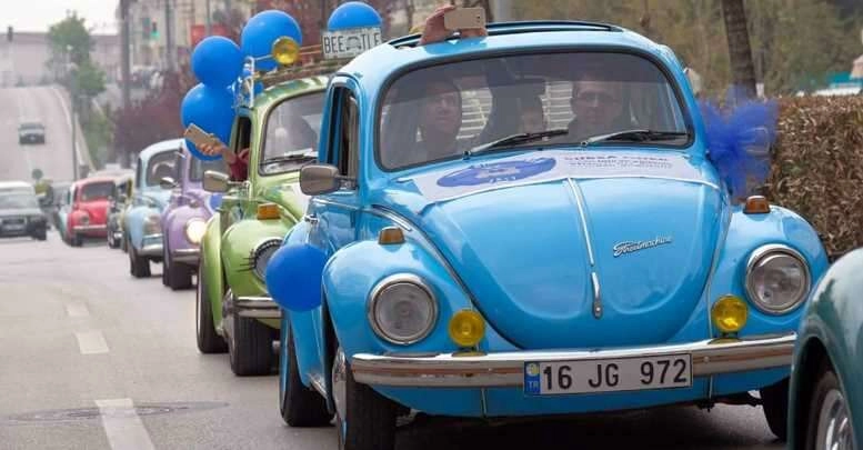 Bursalı Vosvos tutkunları otizme dikkat çekti