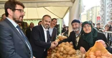 Bursalılar en çok ucuz patatese akın etti
