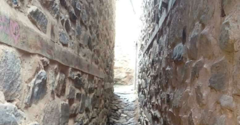 Dünyanın en dar sokaklarından biri: "Cin Aralığı"