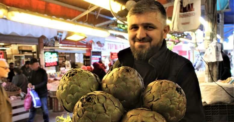 Pazarda en az fiyatı artan sebze enginar