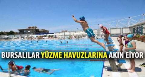 Çalı Kapalı Yüzme Havuzu’na büyük ilgi 