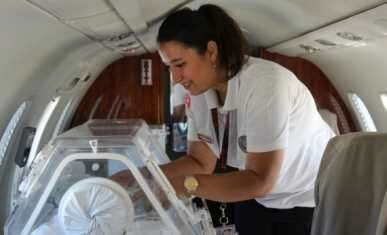 Ambulans uçaklar 9 yılda 13 bin 237 hasta taşıdı