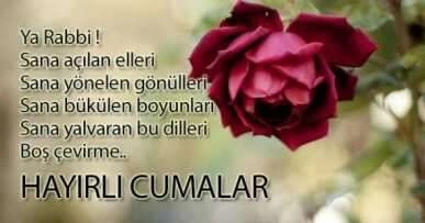 En güzel resimli CUMA mesajları