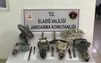 35 metre yerin altında suçüstü yakalandı