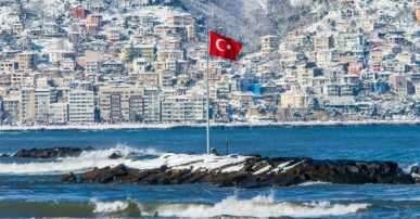 Ordu'dan kartpostallık kar manzaraları