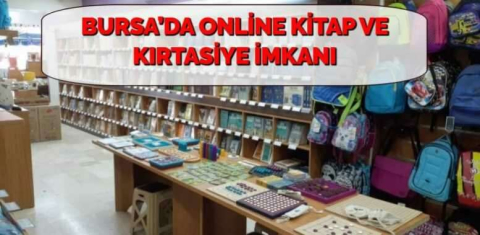 BURSA’DA ONLİNE KİTAP VE KIRTASİYE İMKANI