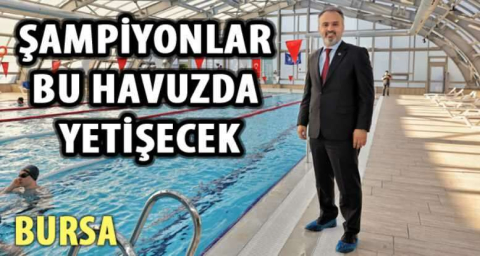 Şampiyonlar bu havuzda yetişecek