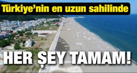 Bursa Karacabey'de sosyal mesafe hazırlıkları tamamlandı