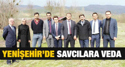 Yenişehir’de savcılara veda