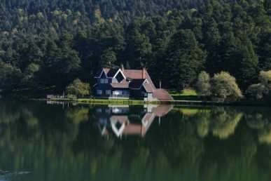 Bolu'da masalsı sonbahar manzaraları