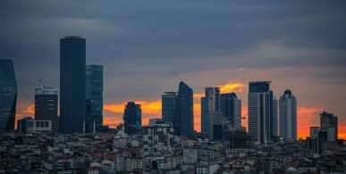 İstanbul'da gün doğumunda mest eden manzara