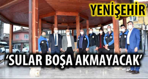 'SULAR BOŞA AKMAYACAK'