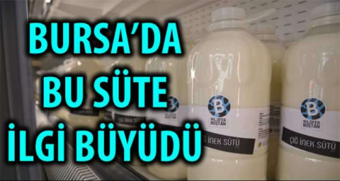 BURSA'DA BU SÜTE İLGİ BÜYÜDÜ