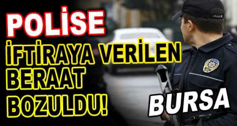 Polise iftiraya verilen beraat bozuldu!