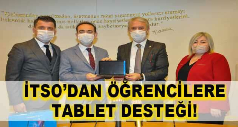 İTSO’dan öğrencilere tablet desteği
