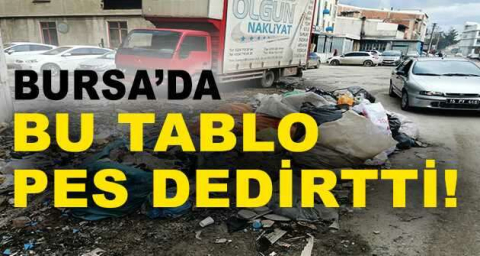 Bu tablo İnegöl’e yakışmıyor