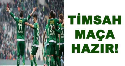 TİMSAH MAÇA HAZIR!