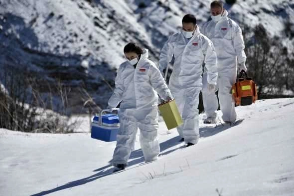 Gümüşhane'nin zorlu coğrafyasında Covid-19 aşısı seferberliği