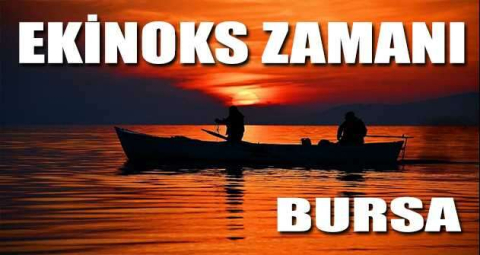 İznik Gölü'nde ekinoks zamanı