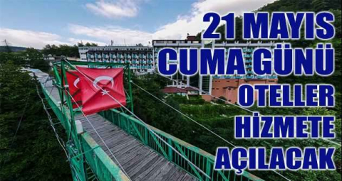 Oylat’ta oteller yeniden hizmete giriyor