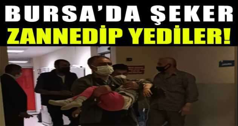 Sokakta buldukları ilaçları içen ikizler hastanelik oldu