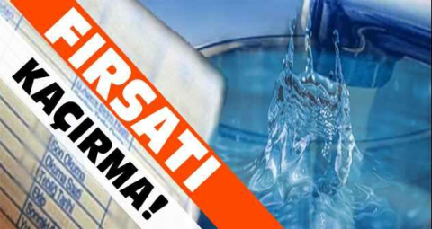 Su borçları yapılandırılıyor