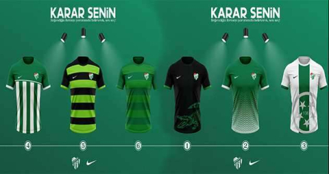 Formaları taraftar seçecek