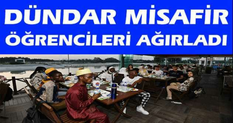 Dündar, misafir öğrencileri ağırladı