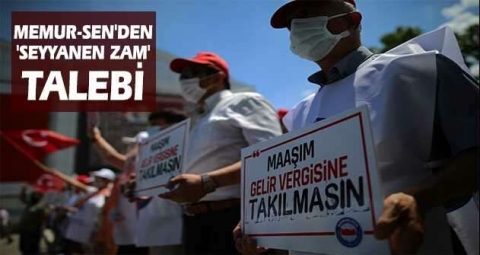 Memur-Sen'den 'seyyanen zam' talebi