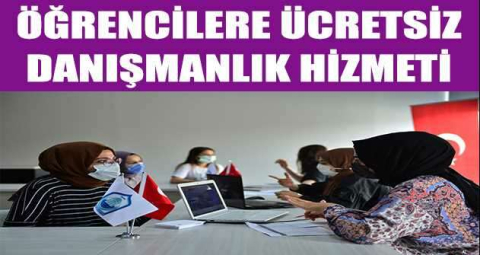 Yıldırım’dan öğrencilere ücretsiz danışmanlık hizmeti