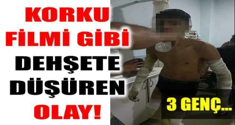 Arnavutköy’de dehşete düşüren olay! 3 genç feci şekilde yandı