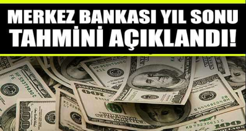 TCMB anketi yayımladı! İşte yıl sonu dolar ve enflasyon beklentisi